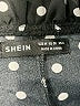 Shein 100% Polyester Polka Dots Black Long Sleeve Blouse Size M - photo 7