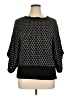 Yarn Art Polka Dots Black Pullover Sweater Size XL - photo 1