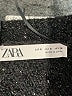 Zara Metallic Black Turtleneck Sweater Size S - photo 7