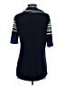 PURE essence Blue Short Sleeve Turtleneck Size S - photo 2
