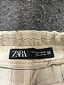 Zara Plaid Ivory Casual Pants Size S - photo 7