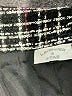 Lavender Star 100% Acrylic Tweed Black Blazer Size S - photo 6