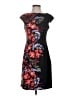 Wisp Graphic Black Cocktail Dress Size 0 - photo 1