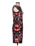 Wisp Graphic Black Cocktail Dress Size 0 - photo 4