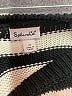 Splendid Stripes Black Pullover Sweater Size 12 - photo 3