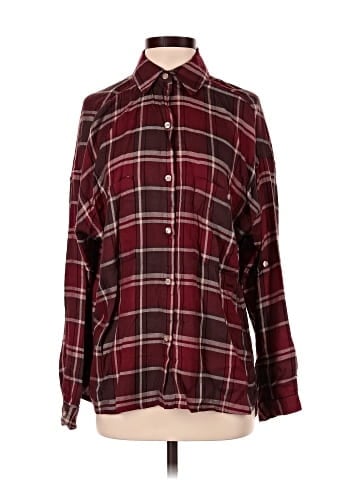 Max Studio Long Sleeve Button-Down Shirt (view 1)