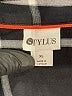 Stylus 100% Rayon Plaid Black Long Sleeve Button-Down Shirt Size XL - photo 7