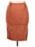 Kate Kasin Solid Brown Casual Skirt Size 2X - photo 1