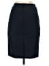 H&M Solid Black Blue Formal Skirt Size 2 - photo 2