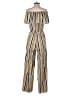 Omega Stripes Yellow White Jumpsuit Size S (estimated) - photo 2