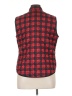 Karen Scott Sport 100% Polyester Plaid Red Vest Size XL (petite) - photo 2