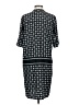 Halogen 100% Polyester Print Black Casual Dress Size S - photo 2