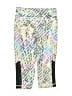 Bebe Graphic Silver Active Pants Size 7 - 8 - photo 1