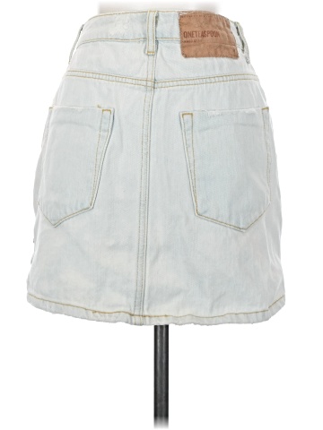 ONETEASPOON Denim Skirt (view 2)