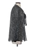 Max Studio Gray Long Sleeve Blouse Size S - photo 4