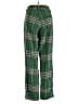 Free People Plaid Green Casual Pants Size 0 - photo 2