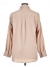 Alex Marie 100% Polyester Solid Tan Long Sleeve Blouse Size XL - photo 2