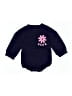 Assorted Brands Blue Long Sleeve Onesie Size 6-12 mo - photo 1