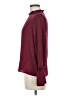 Topshop 100% Polyester Burgundy Long Sleeve Blouse Size 6 - photo 5