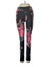 Albion Print Black Yoga Pants Size XS - photo 1