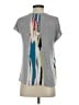 Aaron Ashe Tweed Silver Sleeveless T-Shirt Size XS - photo 2