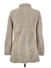 Elevenses 100% Polyester Gray Faux Fur Jacket Size 2 - photo 2