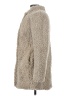 Elevenses 100% Polyester Gray Faux Fur Jacket Size 2 - photo 5