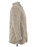 Elevenses 100% Polyester Gray Faux Fur Jacket Size 2 - photo 4