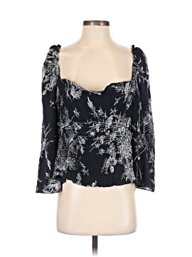 Cinq à Sept 3/4 Sleeve Silk Top