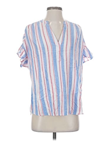 Crown & Ivy Short Sleeve Blouse (view 1)