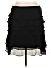 JS Collections Solid Black Formal Skirt Size 16 - photo 1