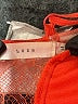 Lush 100% Polyester Hearts Orange Cocktail Dress Size S - photo 7