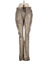 Assorted Brands Metallic Gold Brown Casual Pants One size - photo 1