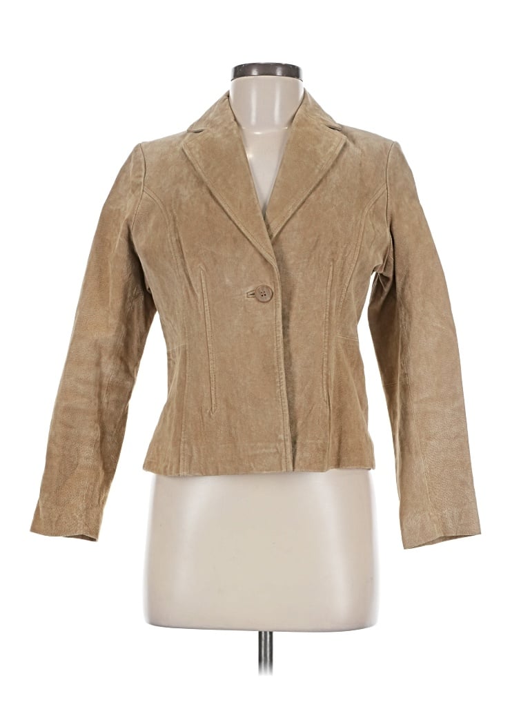 Pre-owned Relativity Blazer Jacket In Brown