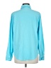 Siliteelon Color Block Blue Long Sleeve Blouse Size M - photo 2