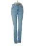 Zara Stripes Blue Jeans Size 4 - photo 1