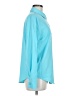 Siliteelon Color Block Blue Long Sleeve Blouse Size M - photo 4