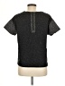Banana Republic Metallic Black Short Sleeve T-Shirt Size M - photo 2