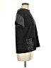 Banana Republic Metallic Black Short Sleeve T-Shirt Size M - photo 4