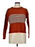 Trendy Threads Color Block Orange Pullover Sweater Size M - photo 1