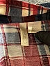 Stretta 100% Polyester Plaid Red Long Sleeve Blouse Size L - photo 7