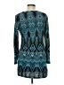 Papillon Argyle Teal Casual Dress Size M - photo 2