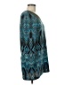 Papillon Argyle Teal Casual Dress Size M - photo 4