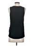 Express 100% Polyester Silver Sleeveless Blouse Size S - photo 2