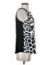 Express 100% Polyester Silver Sleeveless Blouse Size S - photo 4
