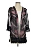 Jolt 100% Polyester Black Kimono Size XS - photo 1