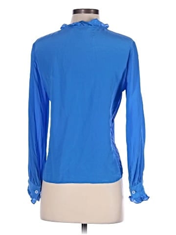 Boden Long Sleeve Silk Top (view 2)
