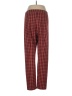 Ann Taylor Plaid Red Casual Pants Size 12 - photo 2