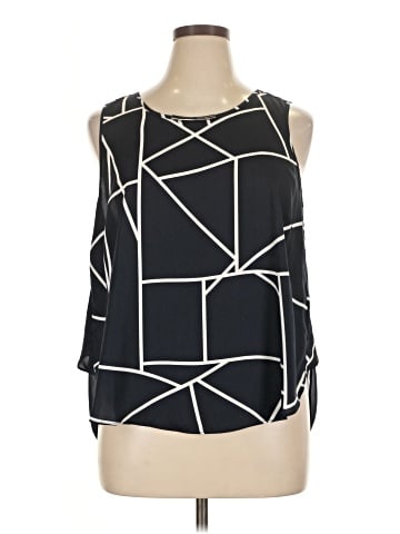 DKNYC Sleeveless Blouse (view 1)