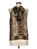 Twenty One 100% Polyester Brown Sleeveless Blouse Size L - photo 1